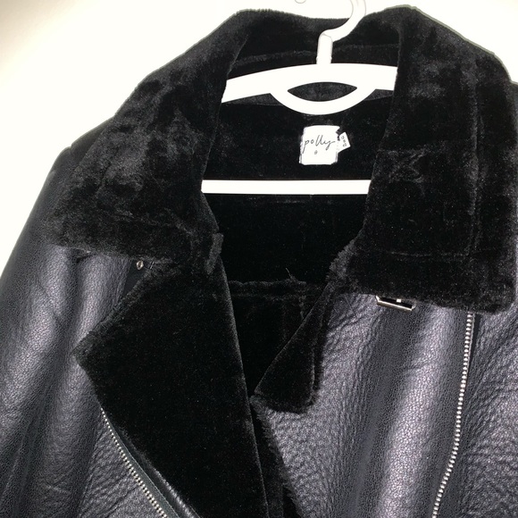 Princess Polly Faux Leather Jacket - Picture 3 of 4